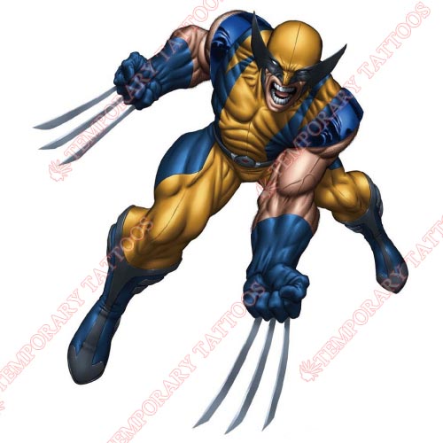 Wolverine Customize Temporary Tattoos Stickers NO.361